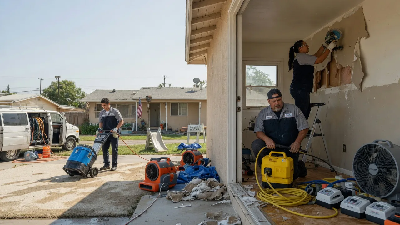 Water Damage Restoration in Mccurtain, OK near me